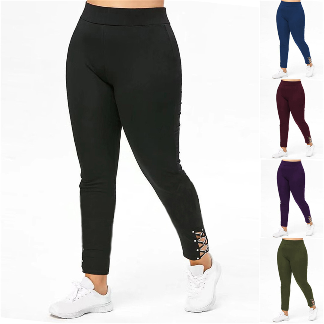 Sports women's yoga waistband, tummy and butt lifting fitness pants 35